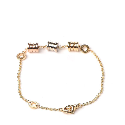 Bulgari 18K Yellow Rose White Gold B.Zero1 Bracelet 3 of 4