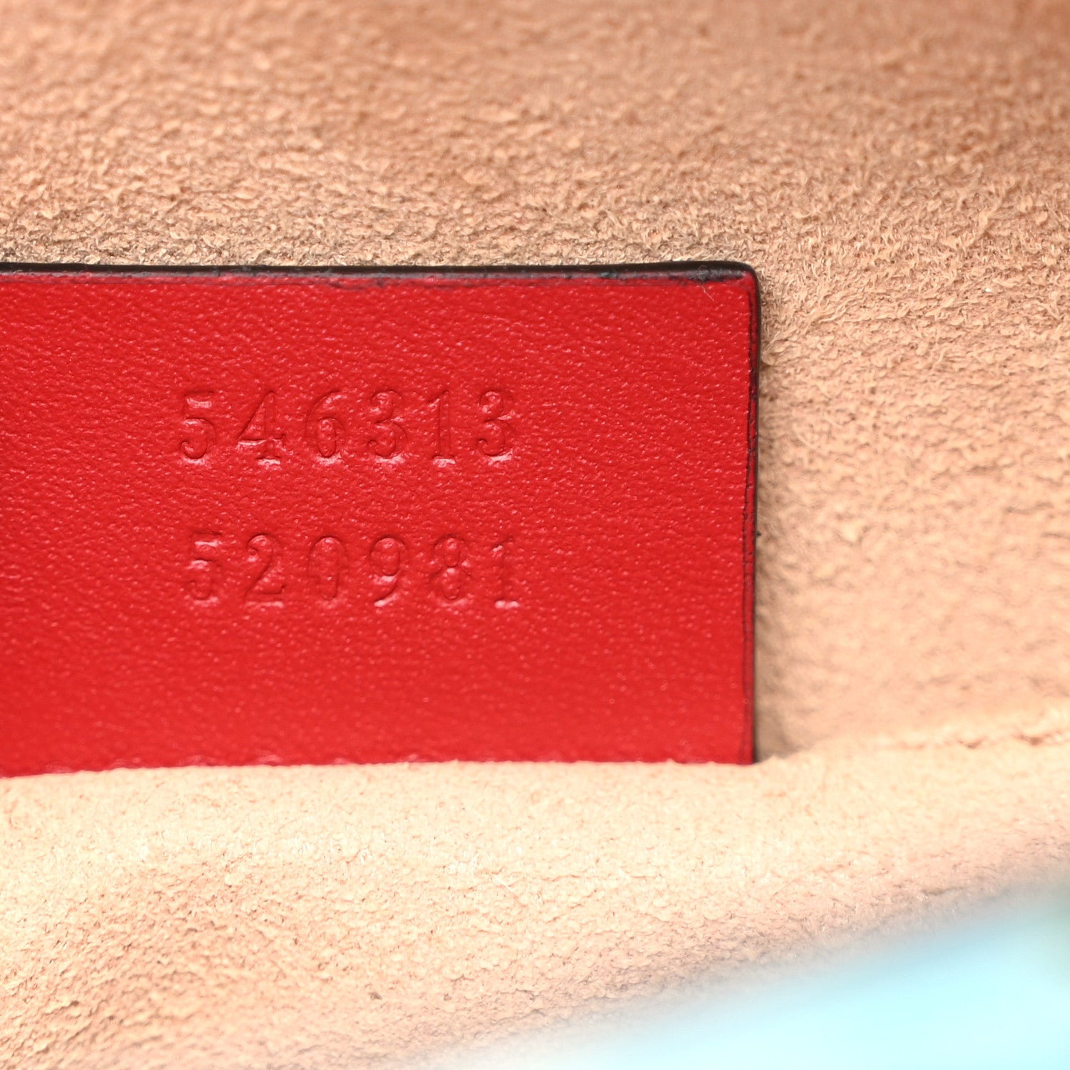 Gucci GG Supreme Monogram Blooms Mini Chain Shoulder Bag Beige Blue Navy Hibiscus Red 7 of 10