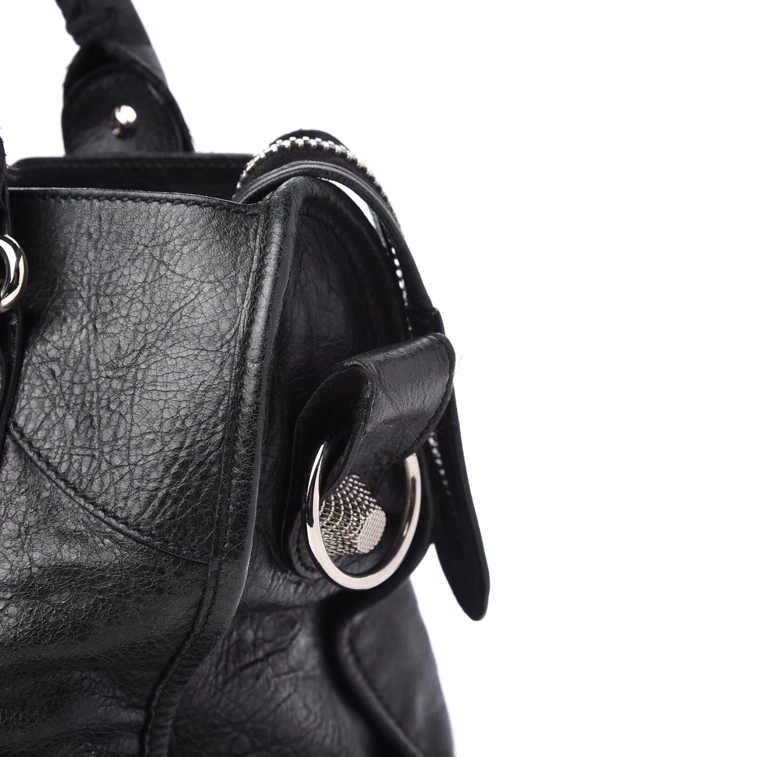 Balenciaga Agneau Giant 21 Silver Hardware City Black 12 of 15