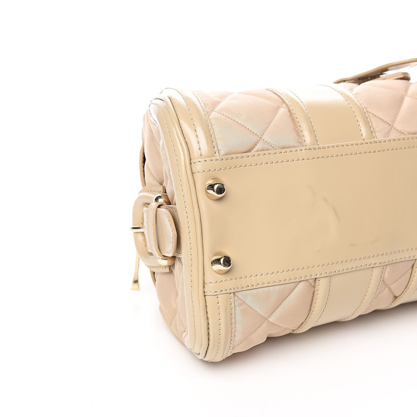 Nylon Quilted Smedna Satchel Trench