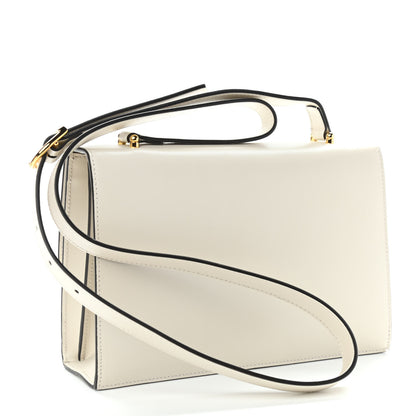 Gucci Grained Calfskin Small Zumi Shoulder Bag Mystic White 3 of 13