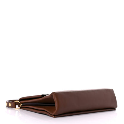 Celine Smooth Calfskin Blade Flap Brown 3 of 16