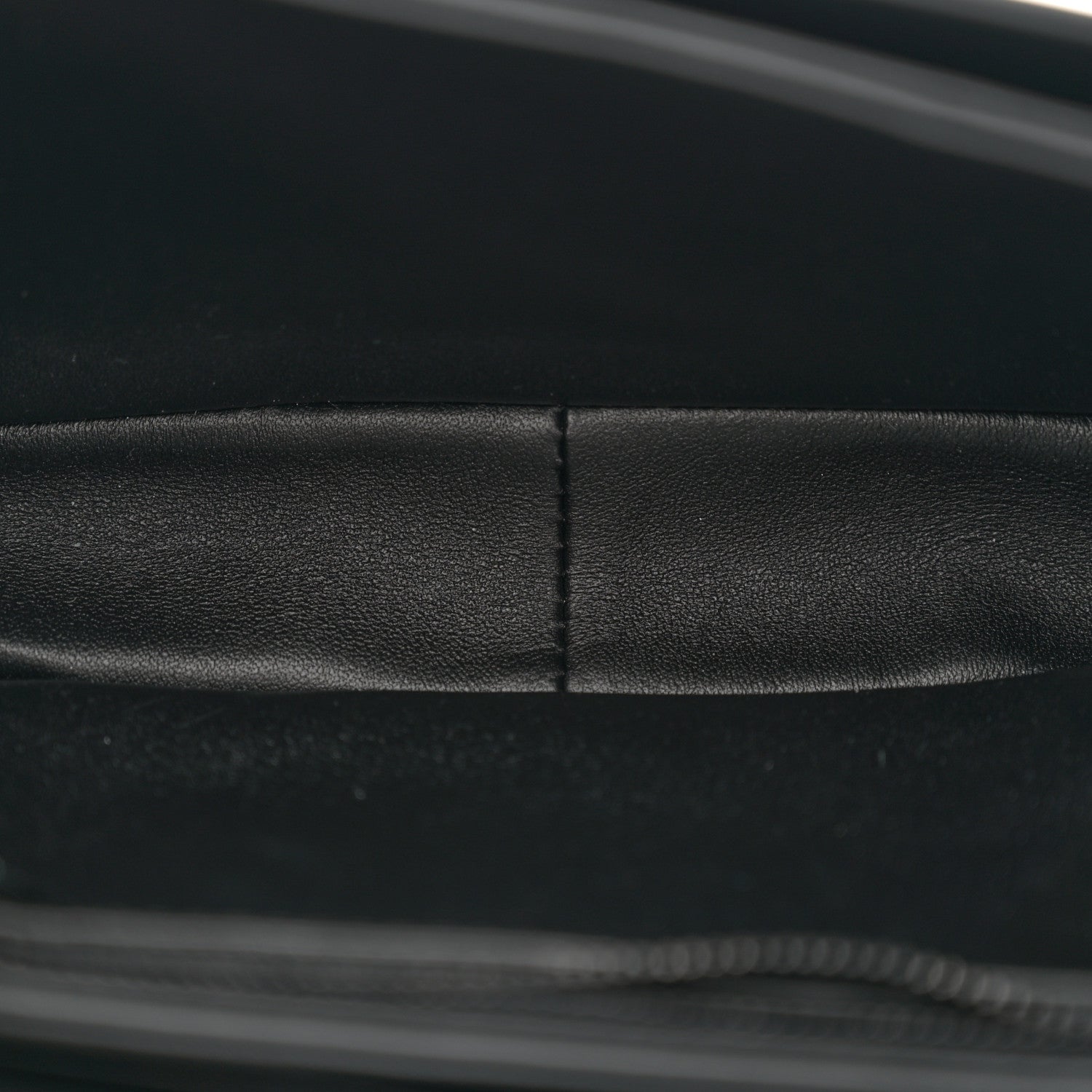 Celine Shiny Calfskin Teen Cuir Triomphe Black 5 of 9
