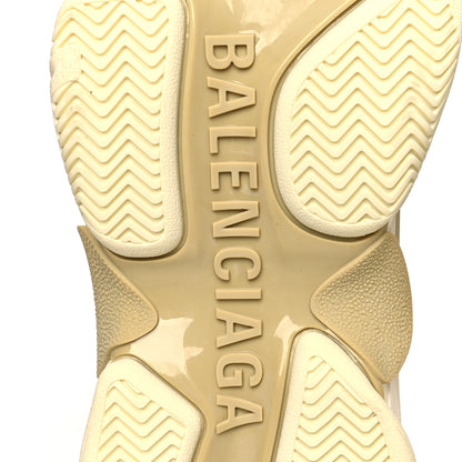 Balenciaga Fabric Mesh Womens Triple S Sneakers 37 White 6 of 7