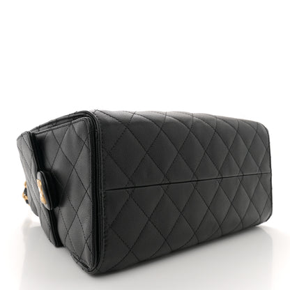 Chanel Caviar Quilted Small Chanel 25 Handbag Black 4 of 11