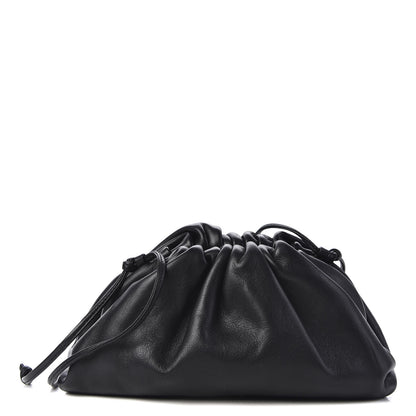 Bottega Veneta Butter Calfskin The Mini Pouch Black 1 of 8