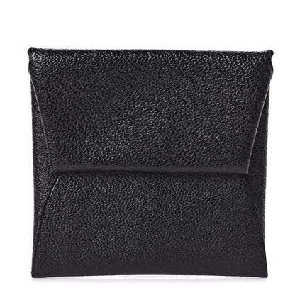 Hermes Chevre Mysore Bastia Coin Purse Black 1 of 8