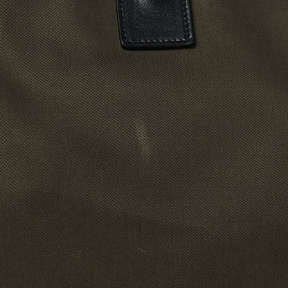 Saint Laurent Linen Calfskin Rive Gauche Tote Khaki 15 of 24