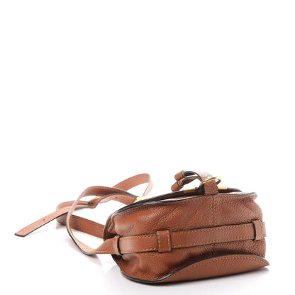 Chloe Calfskin Mini Marcie Round Crossbody Bag Tan 4 of 12
