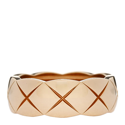 Chanel 18K Yellow Gold Small Coco Crush Ring 49 5 3 of 6