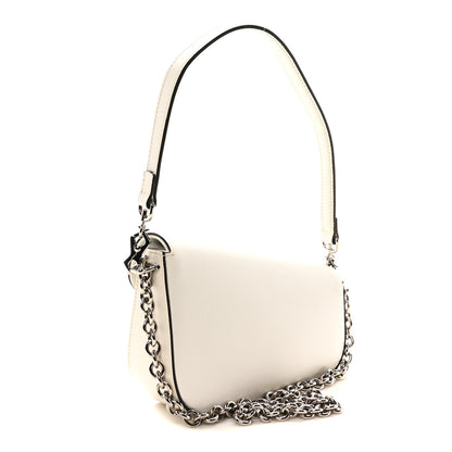 Gucci Demetra Mini Horsebit 1955 Asymmetric Shoulder Bag Great White 3 of 10