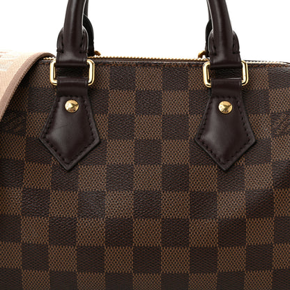 Louis Vuitton Damier Ebene Speedy Bandouliere 20 6 of 9
