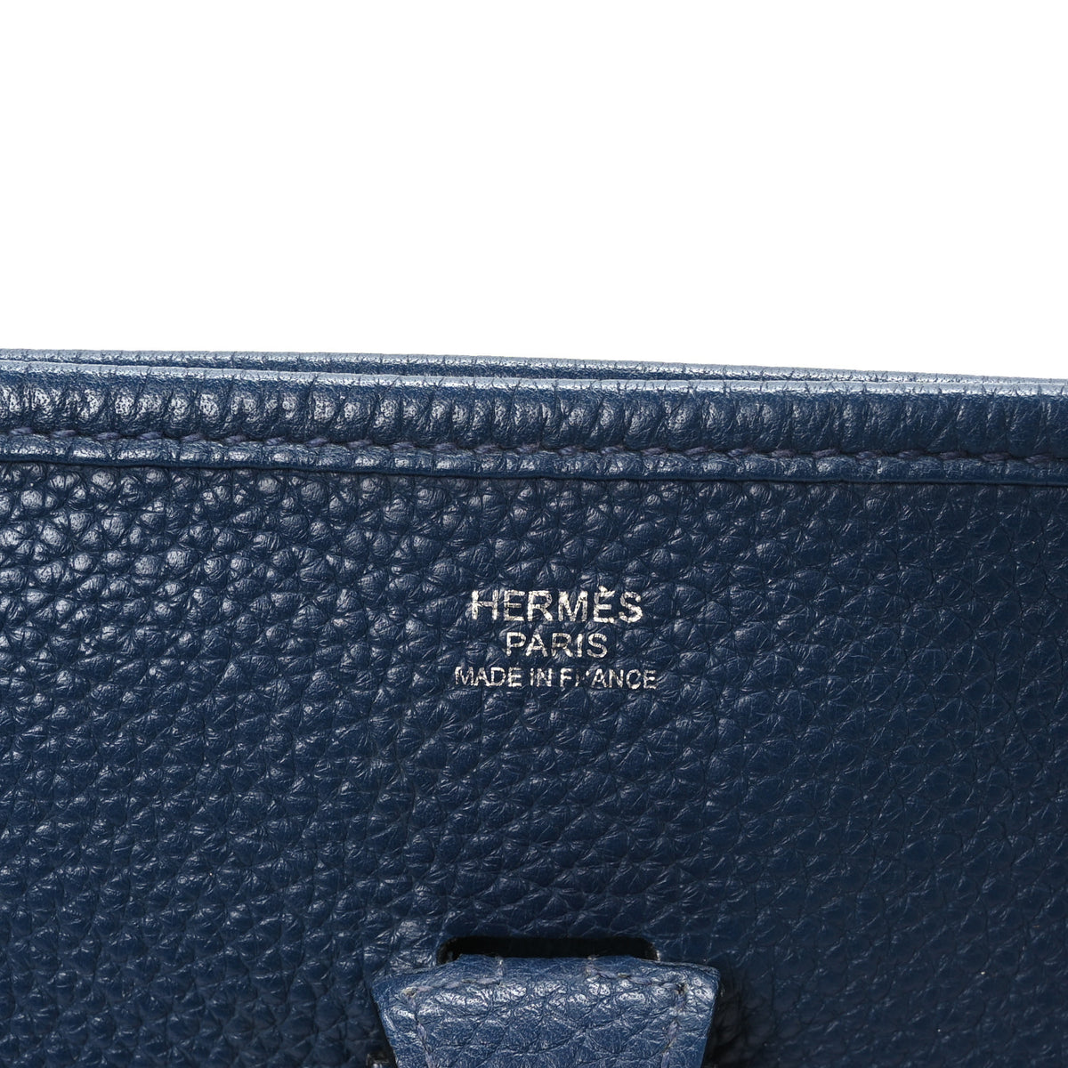 Taurillon Clemence EVELYNE III PM  Bleu Agate
