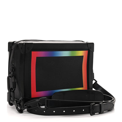 Louis Vuitton Taiga Rainbow Soft Trunk Black 3 of 8