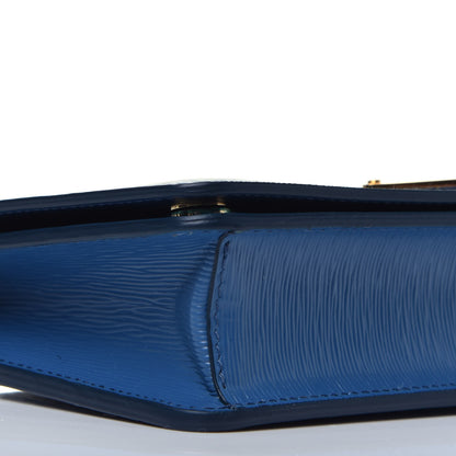 Prada Vitello Move Triangle Logo Miniborse Cobalto 8 of 9