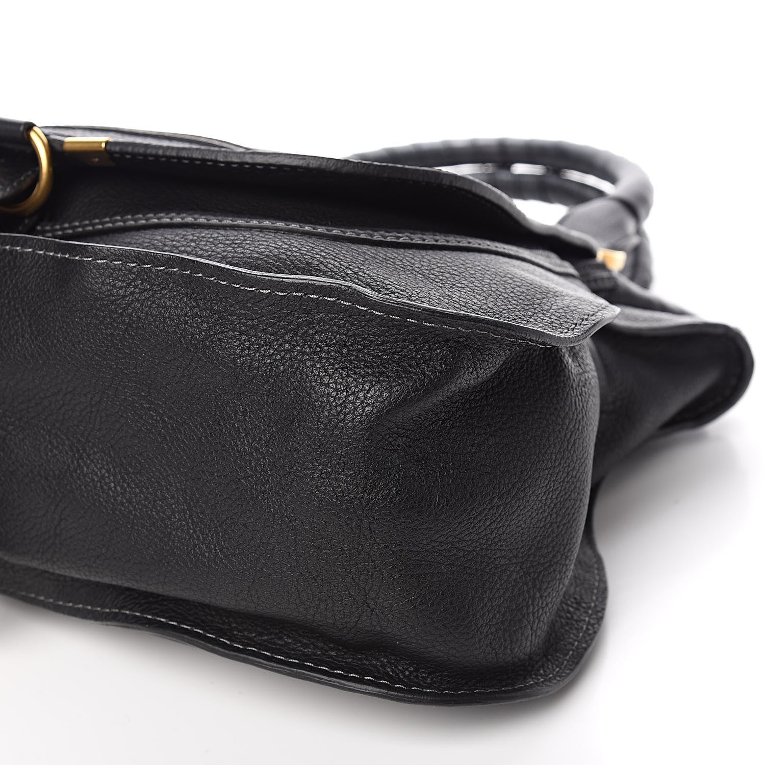 Chloe Calfskin Medium Marcie Satchel Black 9 of 9