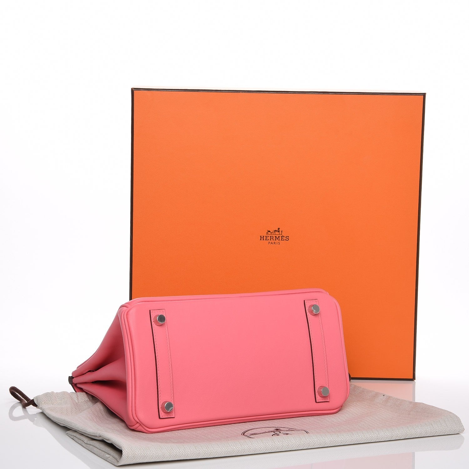 Hermes Swift Birkin 25 Rose Azalee 8 of 24