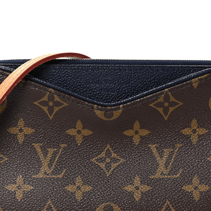 Louis Vuitton Monogram Pallas Clutch Blue Marine 8 of 10