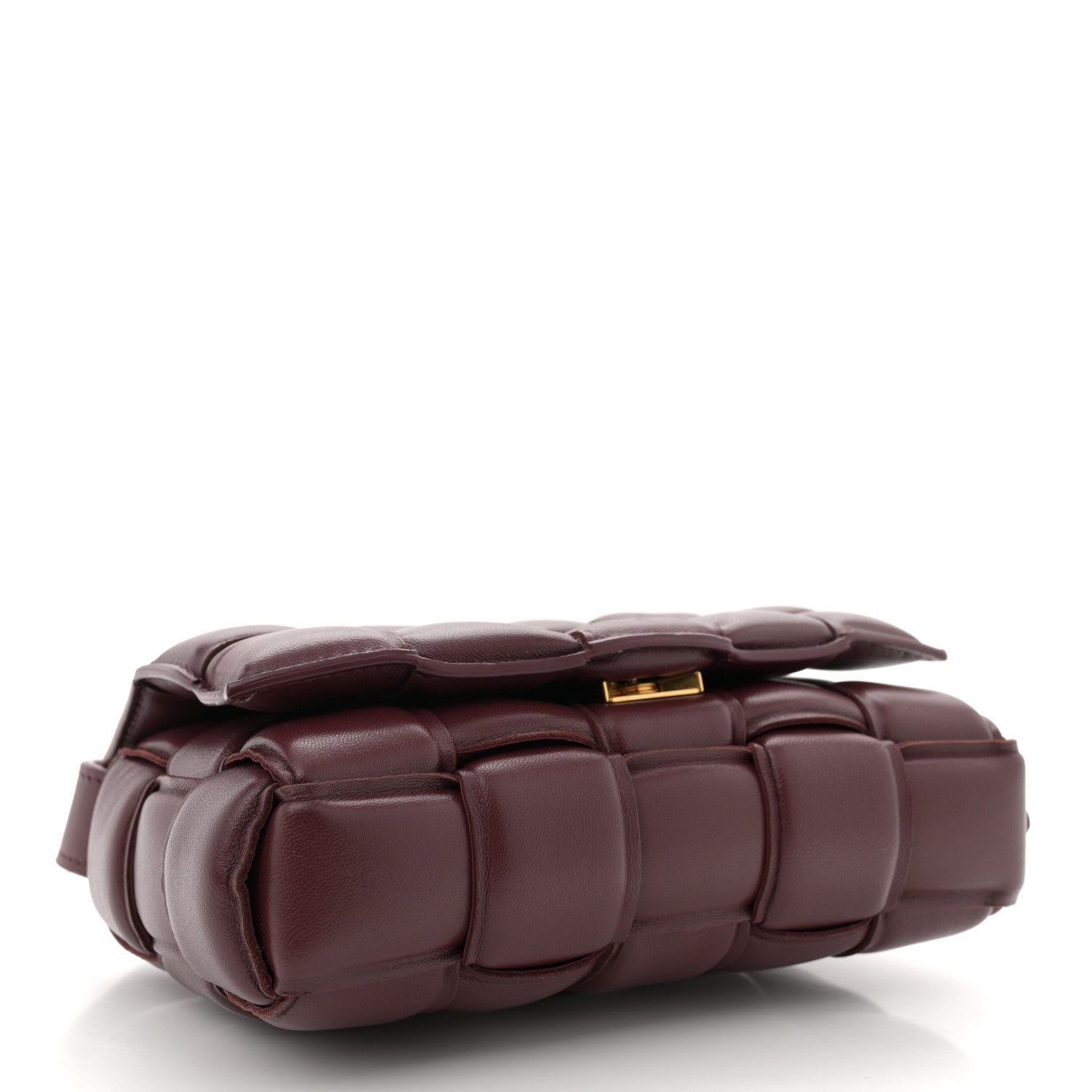 Bottega Veneta Nappa Maxi Intrecciato Small Padded Cassette Crossbody Bag Barolo 4 of 10
