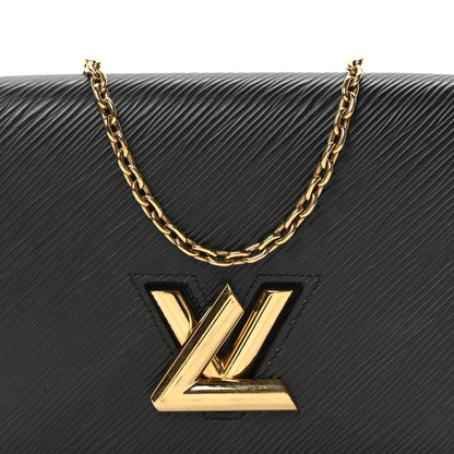 Louis Vuitton Epi Twist Belt Chain Wallet Black 7 of 9