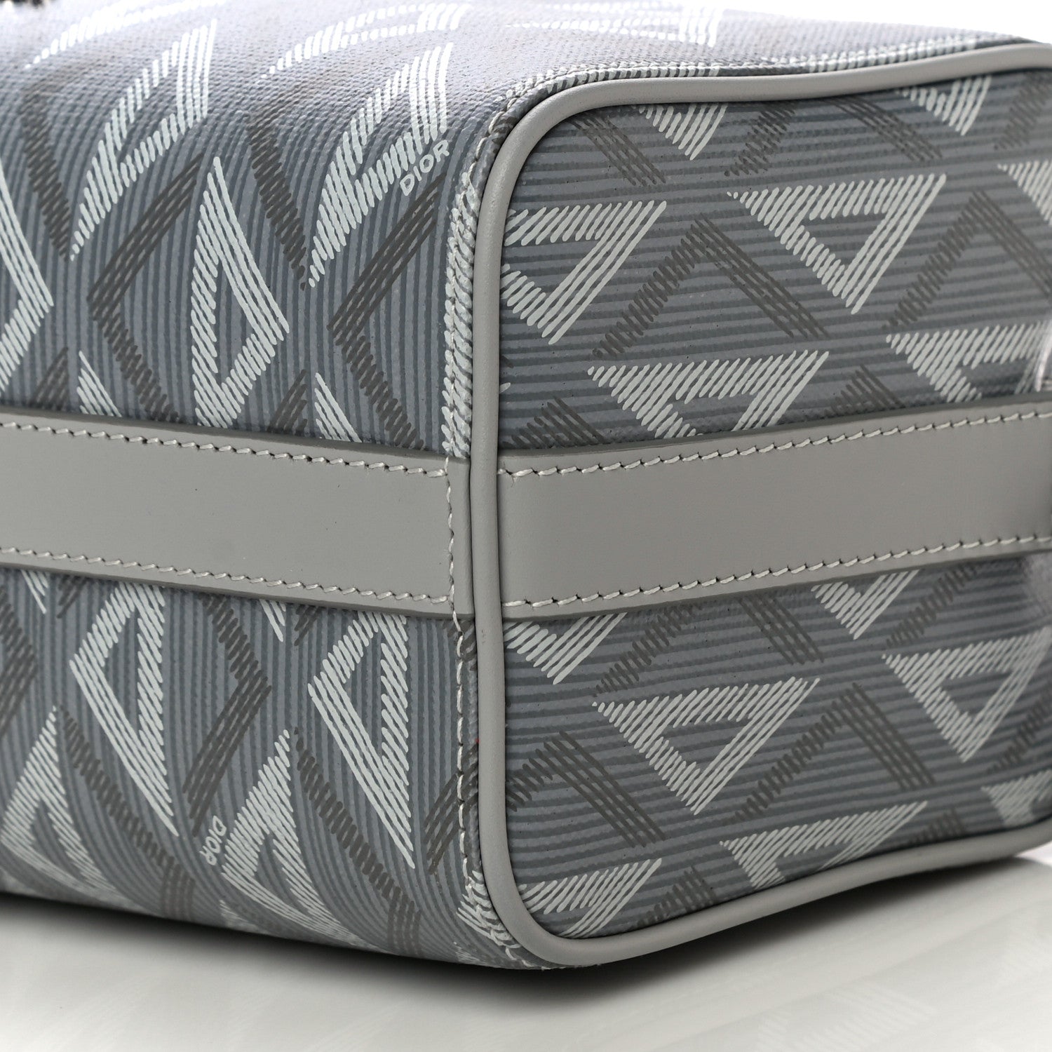 Christian Dior Coated Canvas CD Diamond Lingot 22 Bag Gray 10 of 10
