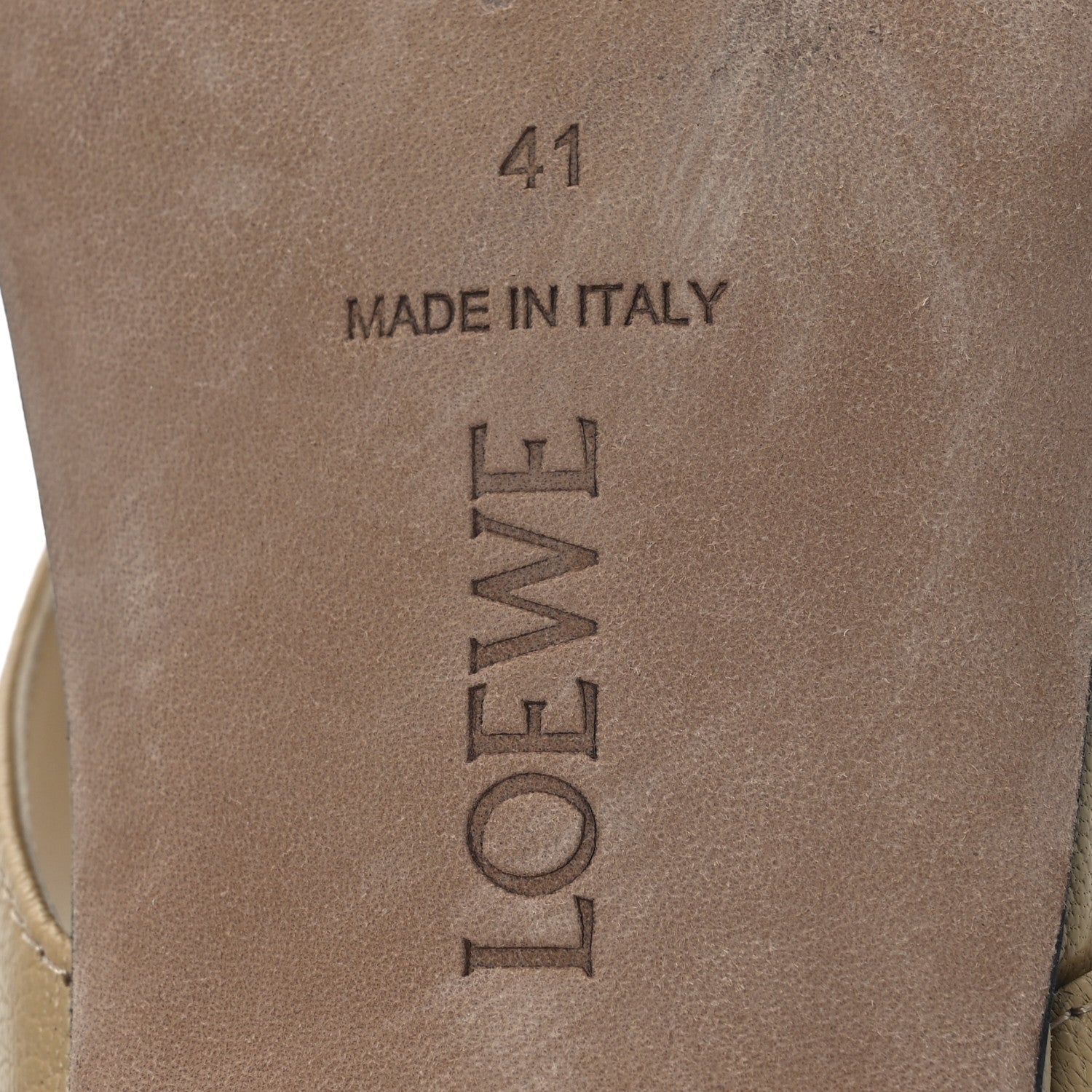 Loewe Goatskin Ease 35mm Thong Sandals 41 Medium Concealer 8 of 15