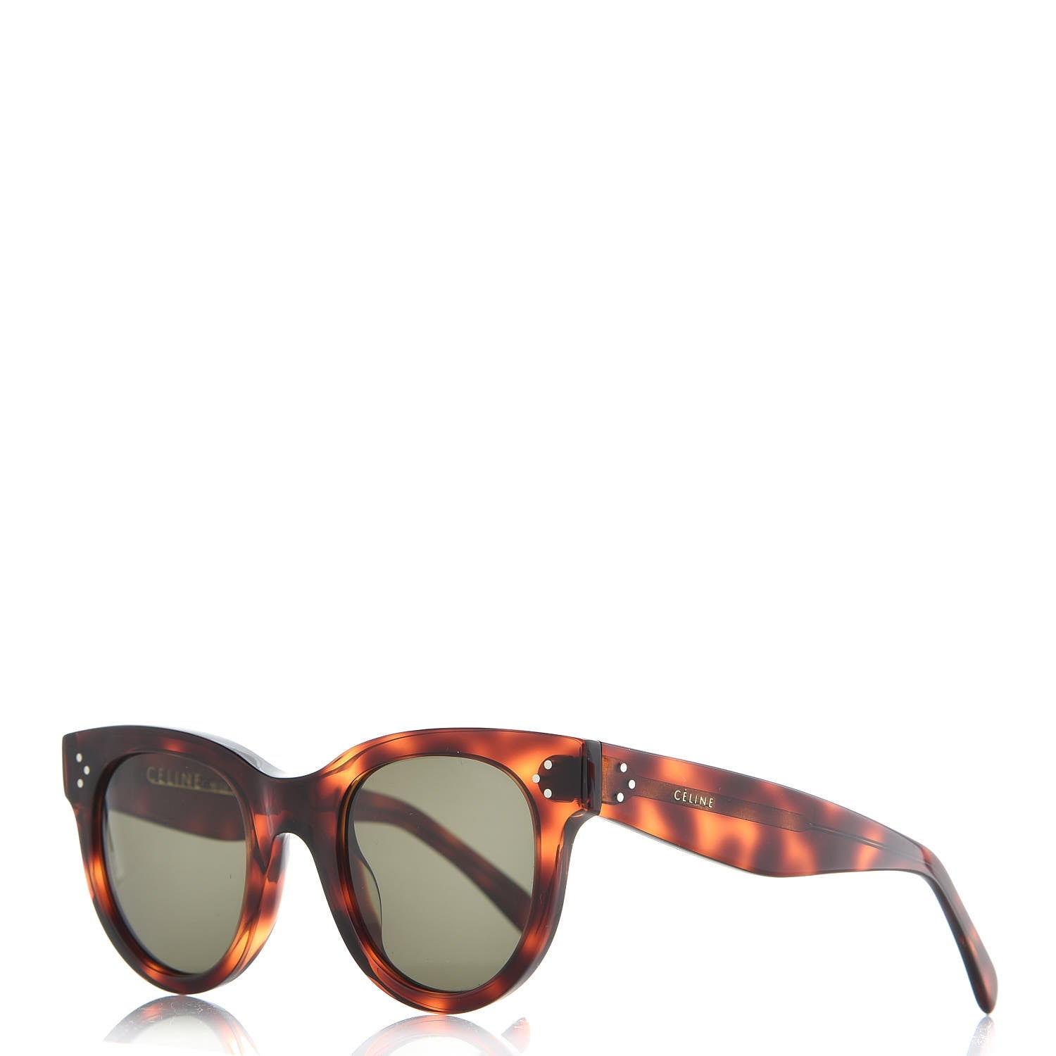 Celine Baby Audrey Sunglasses CL 41053/S Havana 1 of 6