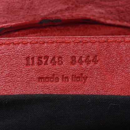 Balenciaga Chevre Classic Hardware City Rouge Vermillion 10 of 16