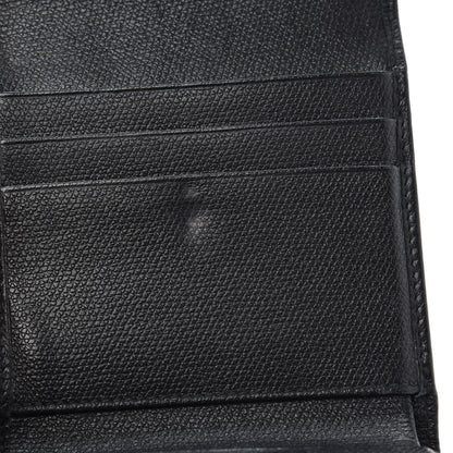 Chanel Grained Calfskin CC Button Flap Wallet Black 10 of 10