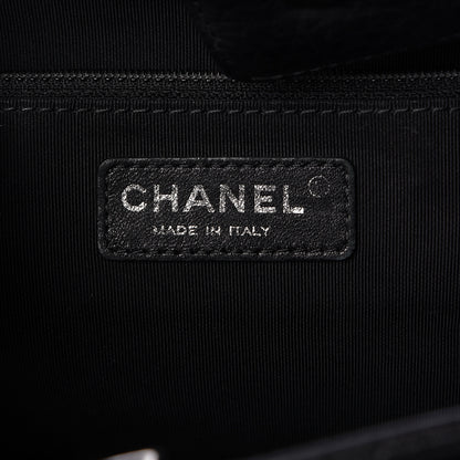Chanel Deerskin Cerf Executive Shopper Tote Black 6 of 10