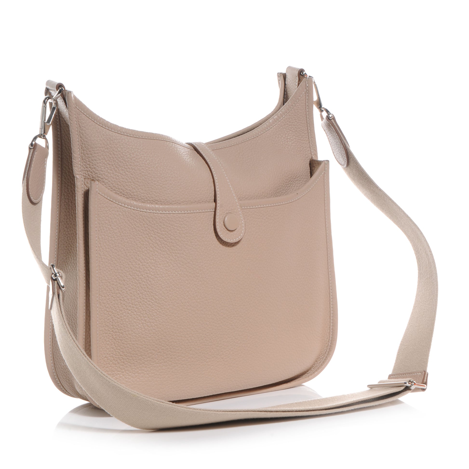 Hermes Taurillon Clemence Evelyne PM III Argile 3 of 8