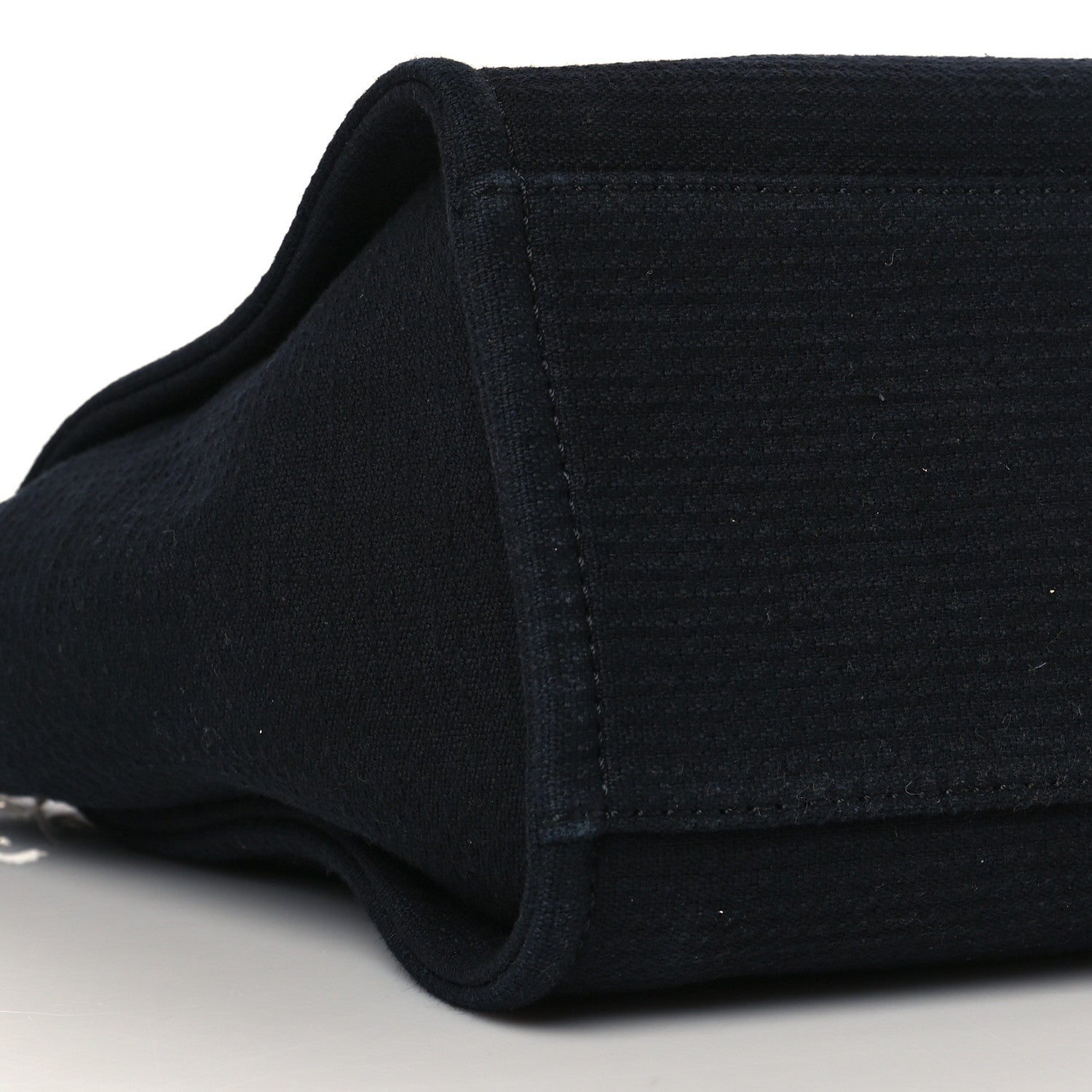 Chanel Mixed Fibers Small Deauville Tote Black 9 of 10