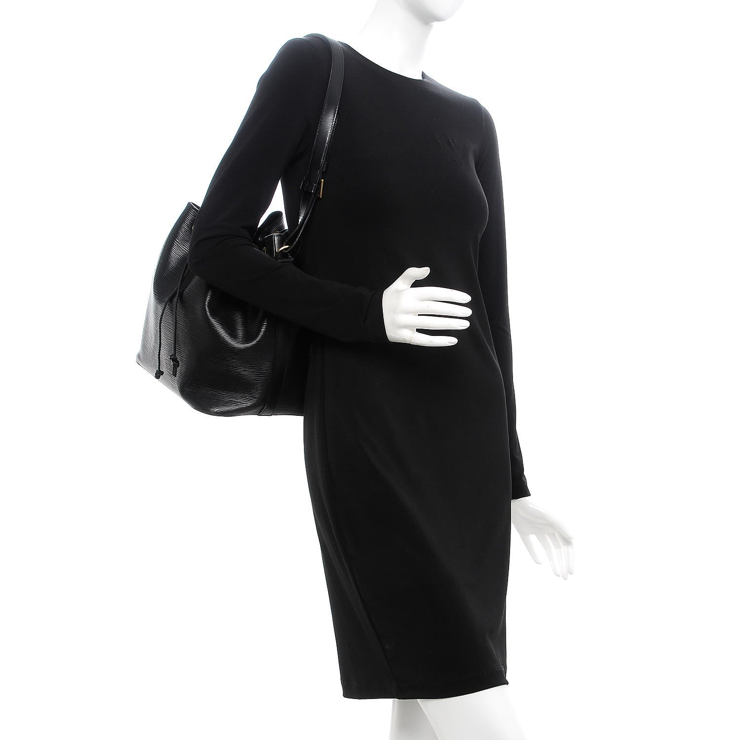 Louis Vuitton Epi Petit Noe Black 2 of 14