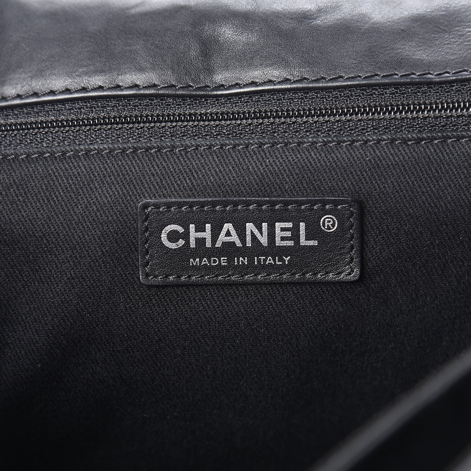 Chanel Calfskin Medium Natural Beauty Flap Black 10 of 13