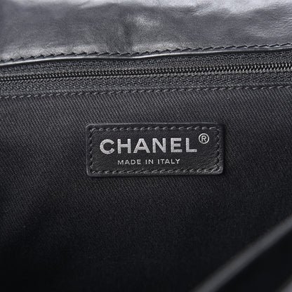 Chanel Calfskin Medium Natural Beauty Flap Black 10 of 13