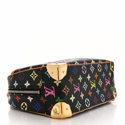 Louis Vuitton Monogram Multicolor Trouville Black 4 of 9