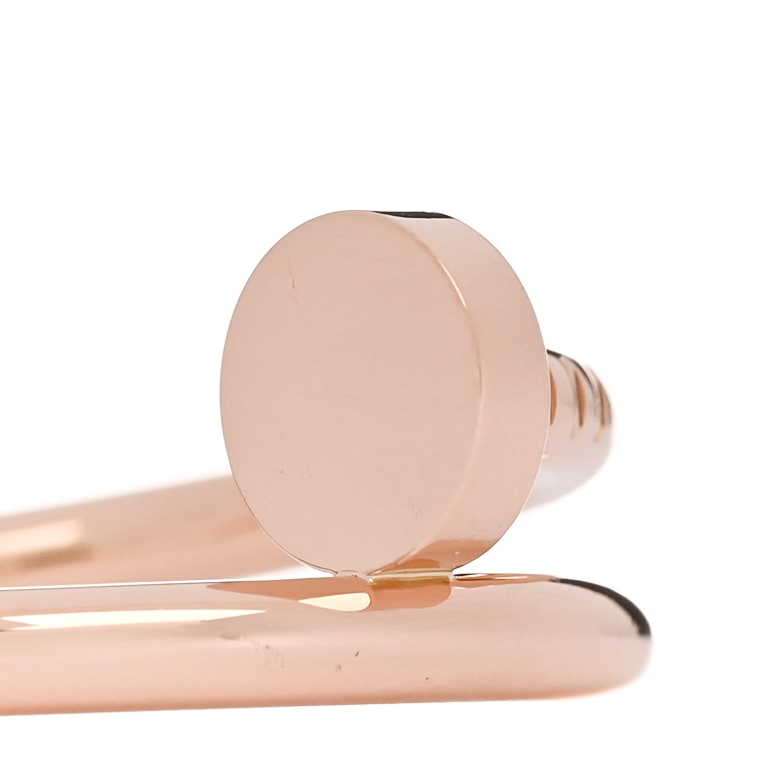 Cartier 18K Pink Gold Juste Un Clou Ring 57 8 4 of 6
