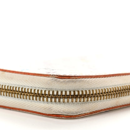 Louis Vuitton Monogram Multicolor Zippy Wallet White Litchi 7 of 9