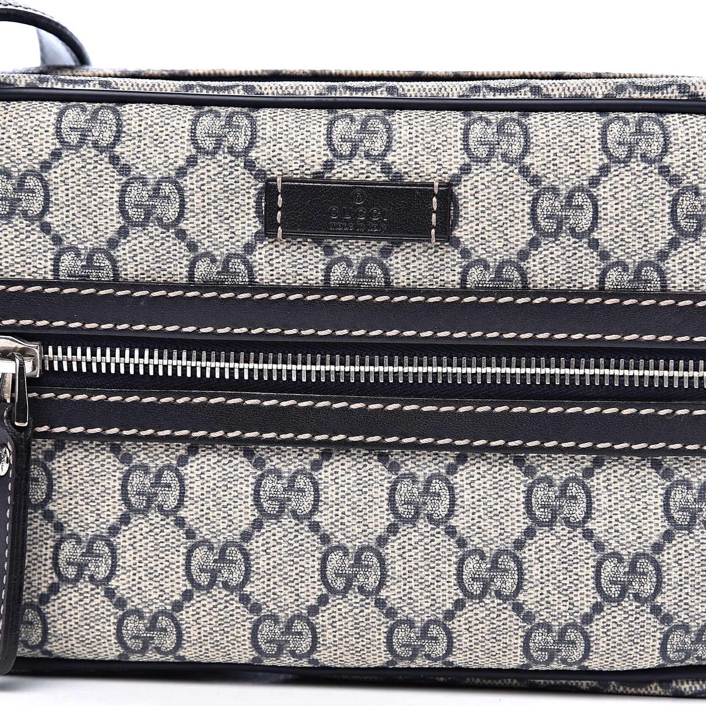 GG Plus Monogram Small Shoulder Bag Navy