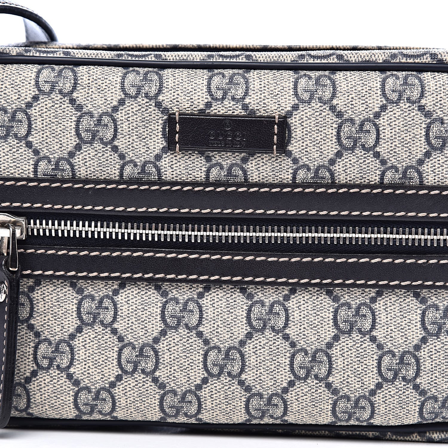 Gucci GG Plus Monogram Small Shoulder Bag Navy 12 of 12