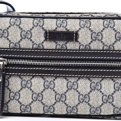 Gucci GG Plus Monogram Small Shoulder Bag Navy 12 of 12