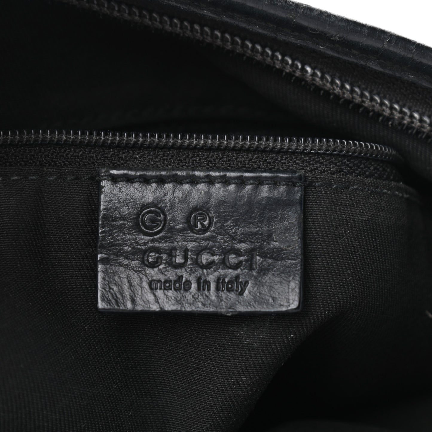 GG Plus Monogram Web Stripe Joy Messenger Bag Black