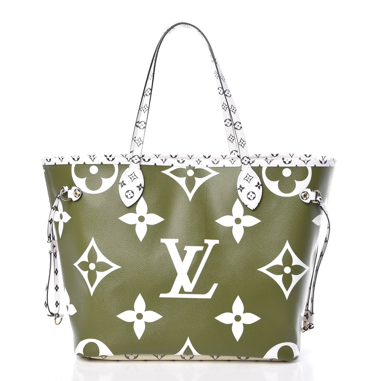 Monogram Giant Neverfull MM Kaki