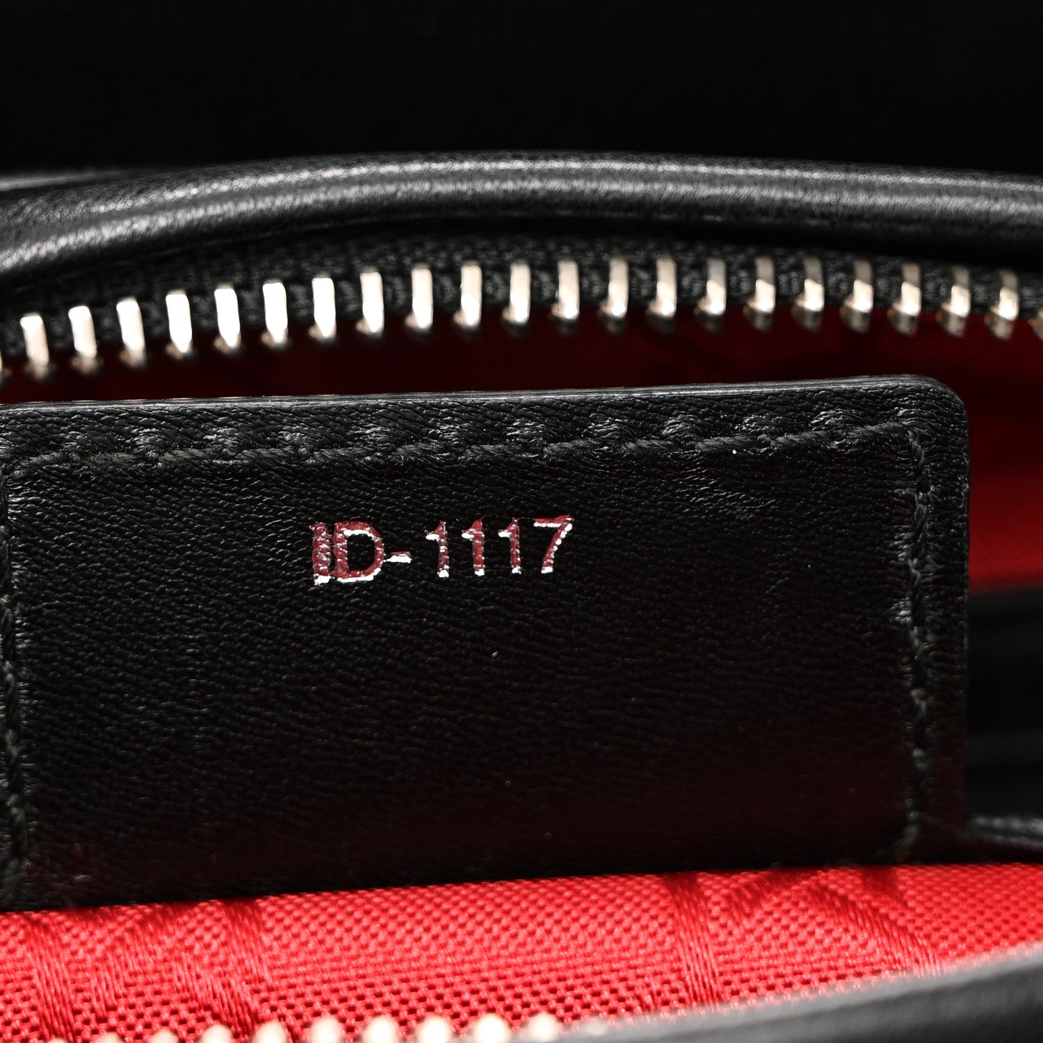 Christian Dior Lambskin Cannage Medium Lady Dior Black 1790300