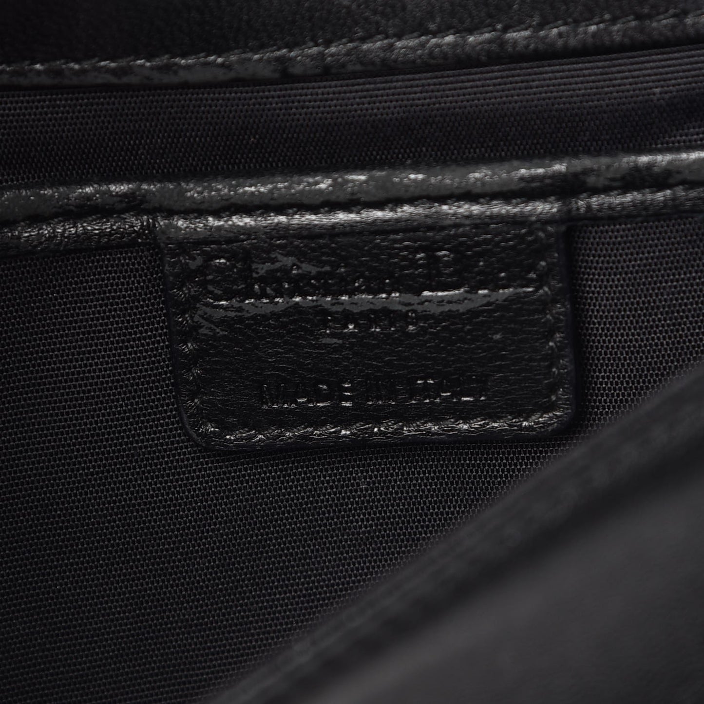 Lambskin Cannage Lady Dior Convertible Clutch Black