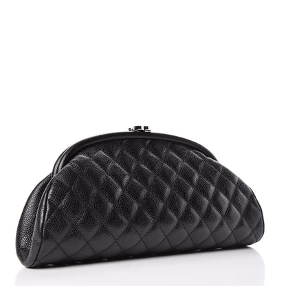 Chanel Caviar Quilted Timeless Clutch Black 3 of 9