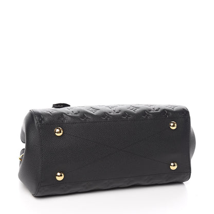 Louis Vuitton Empreinte Montaigne MM Black 4 of 12