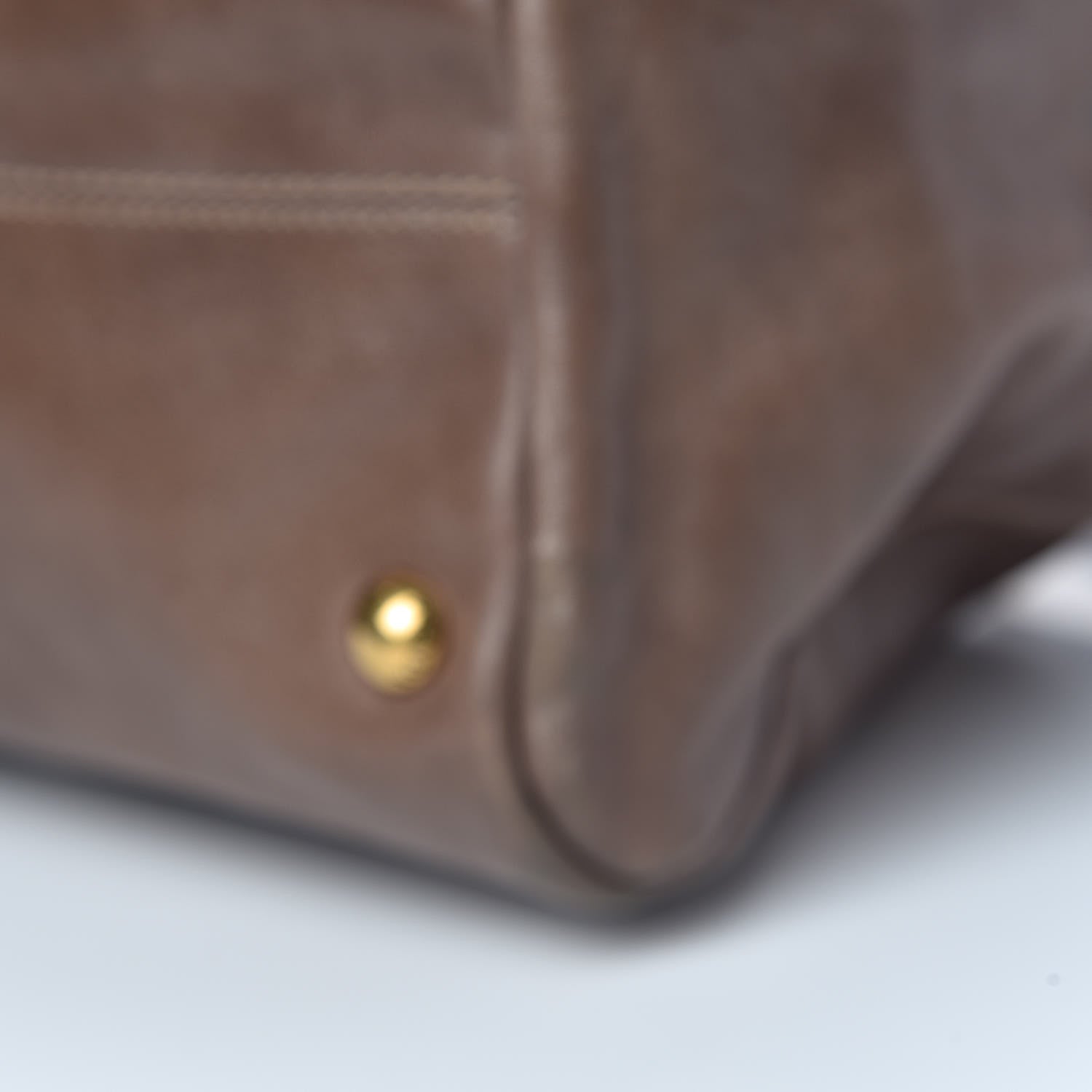 Prada Vitello Lux Bauletto Bambu 15 of 17