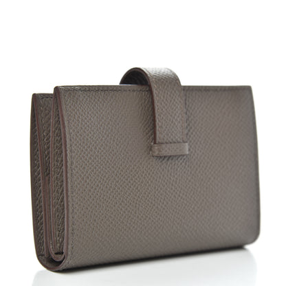 Hermes Epsom Mini Bearn Wallet Etain 3 of 8