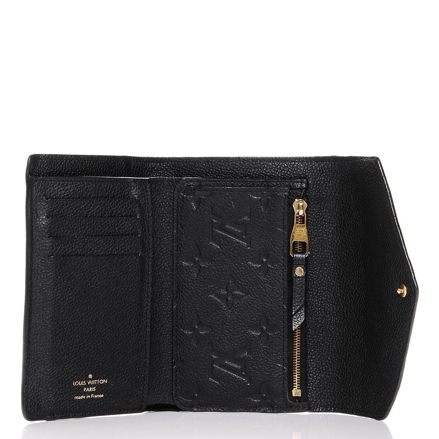 Empreinte Compact Curieuse Wallet Black